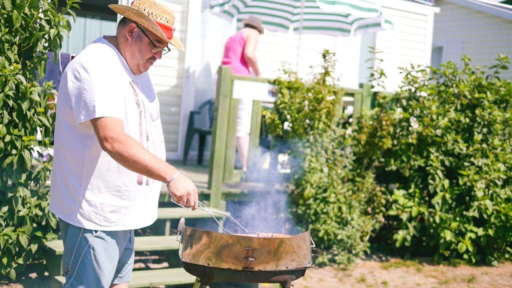 Profitez d'un barbecue au camping le crotoy